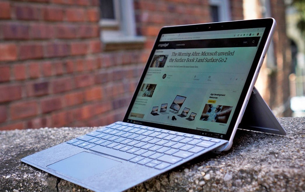 microsoft surface go 2 for stock trading