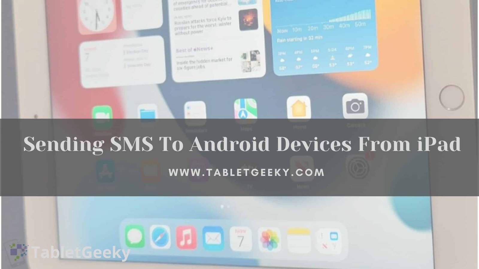 sms to android from ipad